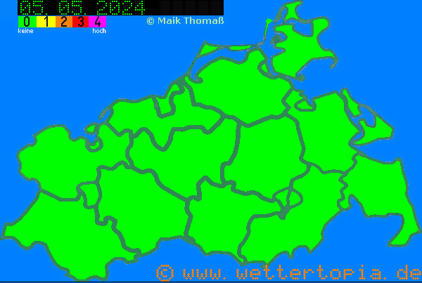 Waldbrandgefahr Mecklenburg-Vorpommern